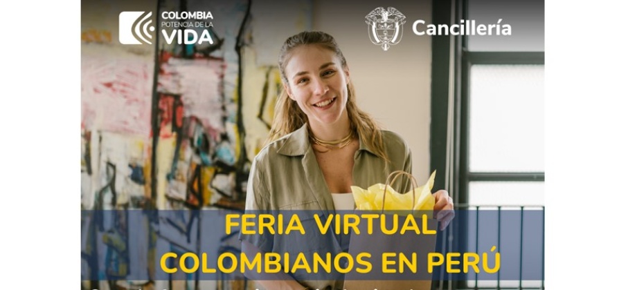 Feria virtual Colombianos en Perú