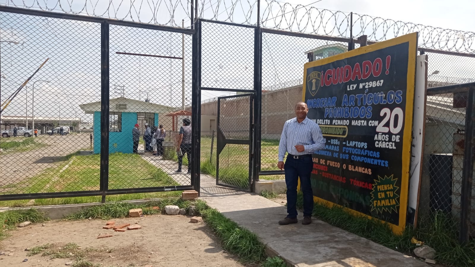 Consulado en Lima coordina campaña de salud para los internos en Arequipa