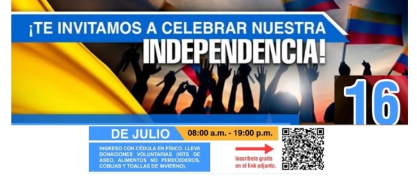 Consulado en Lima invita a la Conmemoración de la Independencia de Colombia  