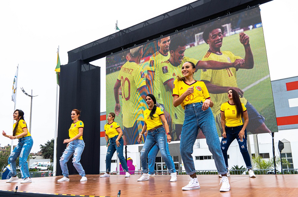 Celebración de los 212 años de independencia de Colombia