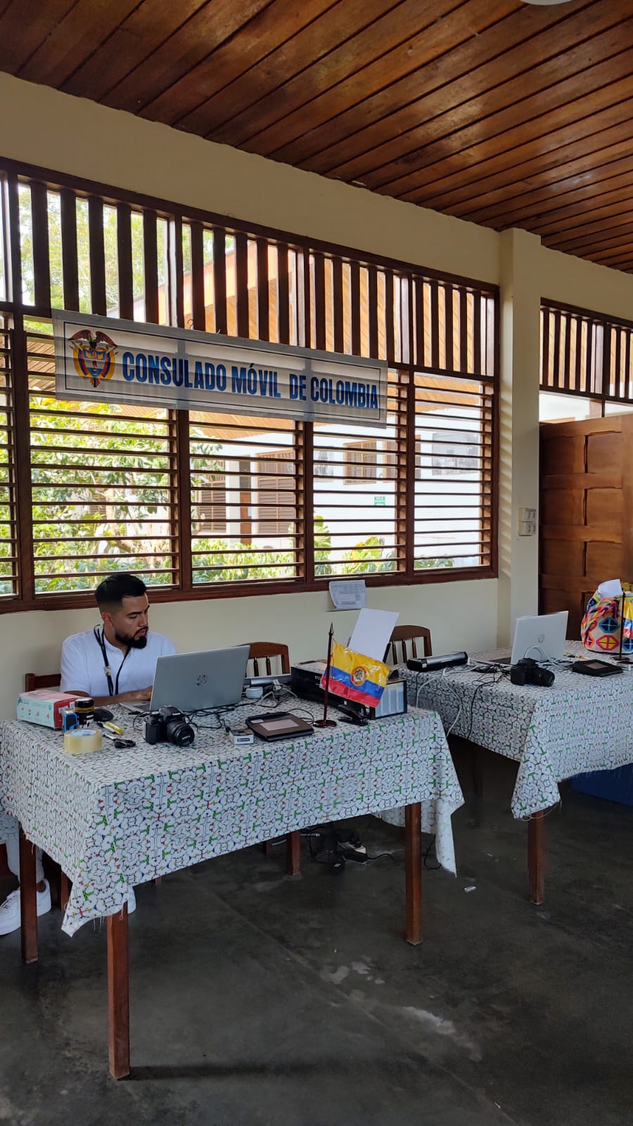 Por primera vez, llega a Puerto Maldonado el Consulado Móvil de Colombia 