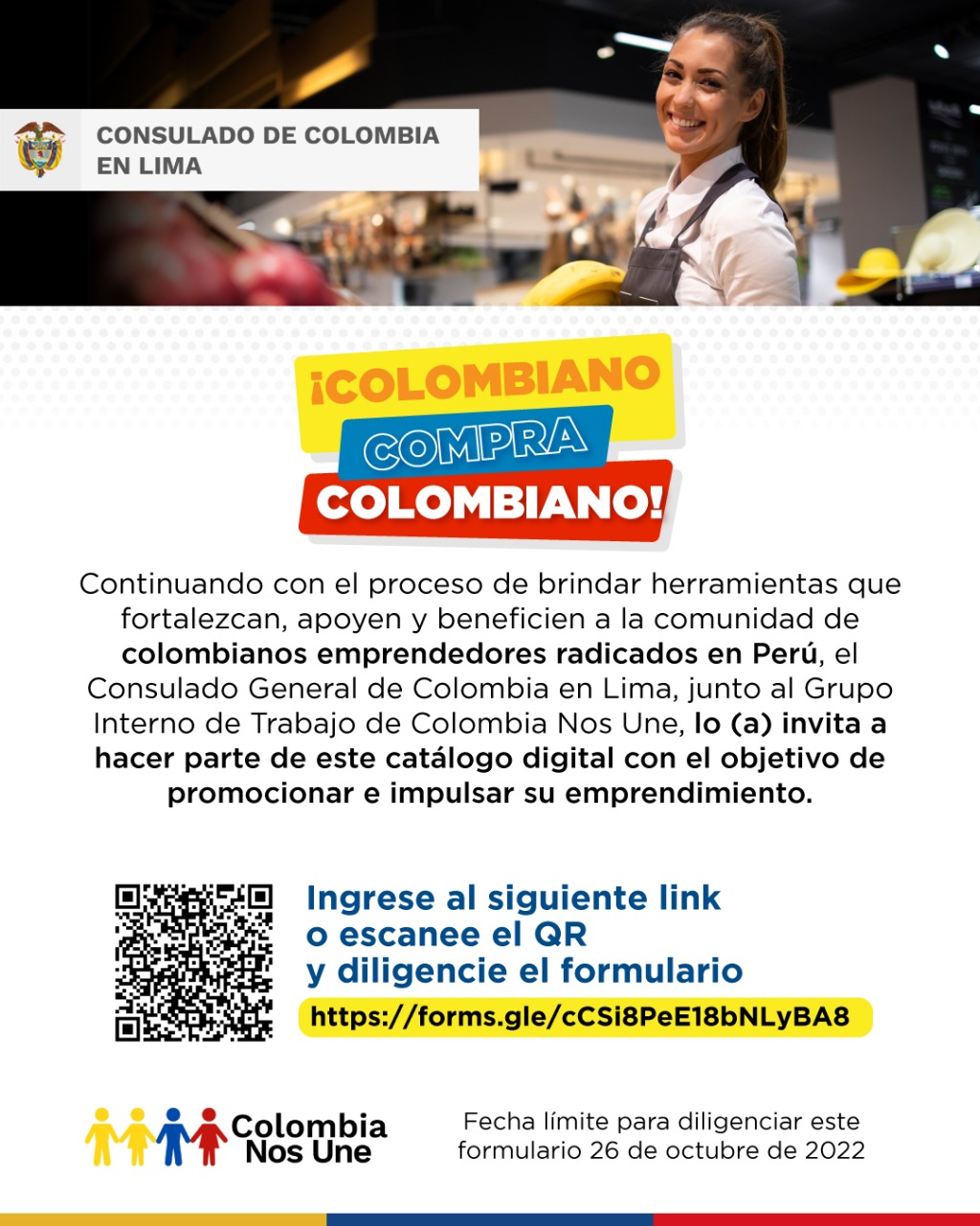 Colombiano compra colombiano