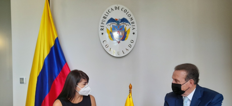 Consulado General de Colombia en Lima suscribe memorando con la Municipalidad  de San Borja