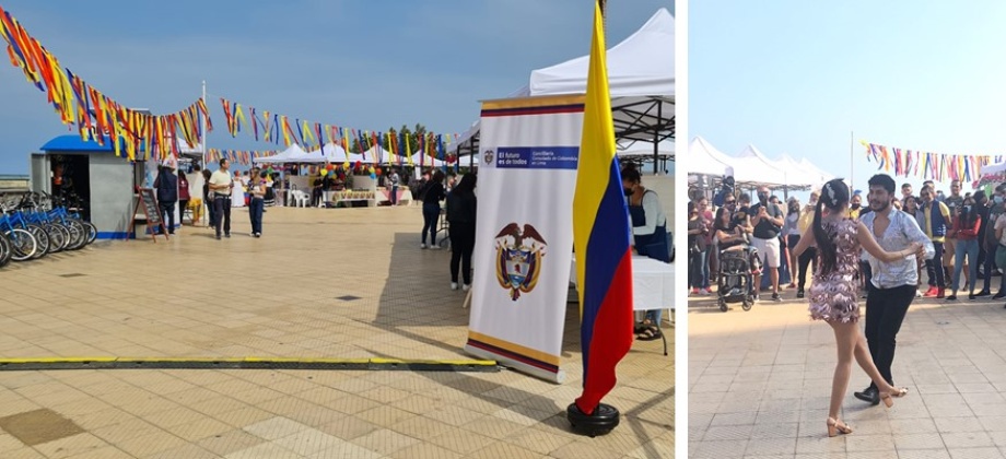 Con éxito, el Consulado en Lima realizó su primera feria de Emprendedores Colombianos