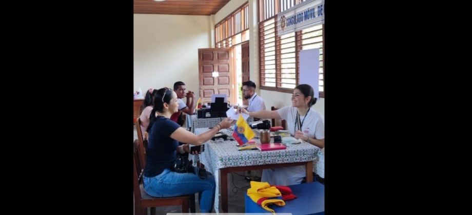 Por primera vez, llega a Puerto Maldonado el Consulado Móvil de Colombia 