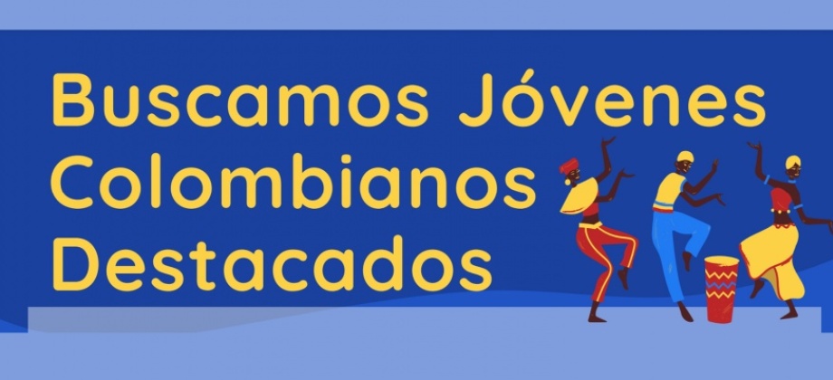 Consulado de Colombia en Lima busca jóvenes entre los 14 y 28 años que lleven a cabo una labor destacada en el Perú