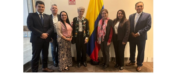 Consulado de Colombia en Lima estrecha lazos con la ONG Operation Underground Railroad 