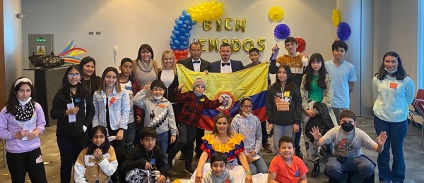 Consulado de Colombia en Lima dio inicio al curso para niños “Colombia, un encanto por aprender”