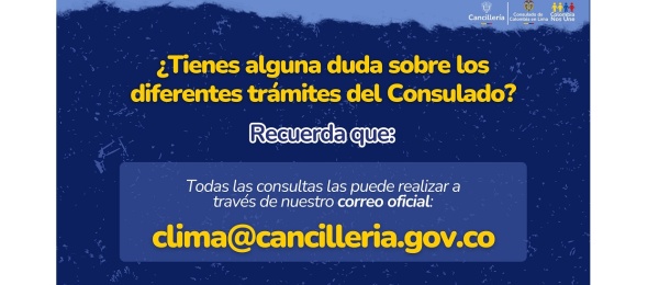 El Consulado de Colombia en Lima resuelve sus dudas sobre los diferentes trámites consulares