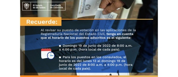 Consulte su lugar de votación para la segunda vuelta de elecciones presidenciales 2022