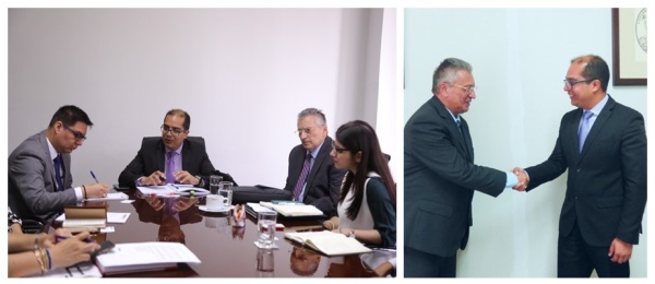 El Consulado General de Colombia en Lima sostiene reunión de alto nivel con el viceministro de Justicia del Perú y el presidente del Instituto Nacional 
